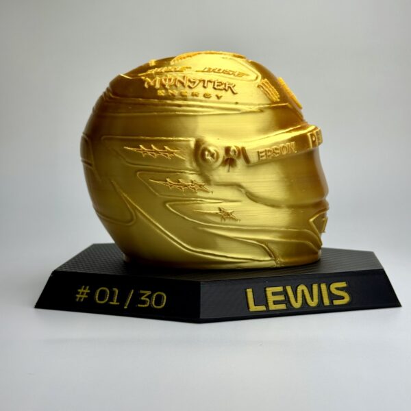 Lewis Hamilton 1:3 Helmet Replica – Champions Edition
