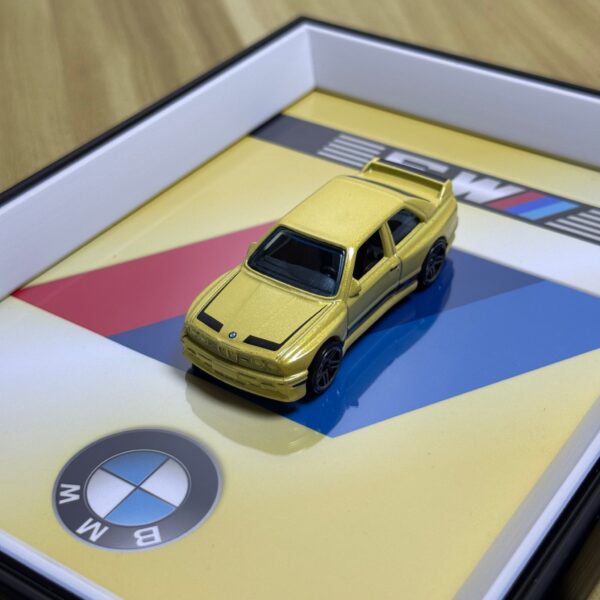 bmw-90s-m3-yellow-01 BMW M3 (’90s) — ShowCar Frame