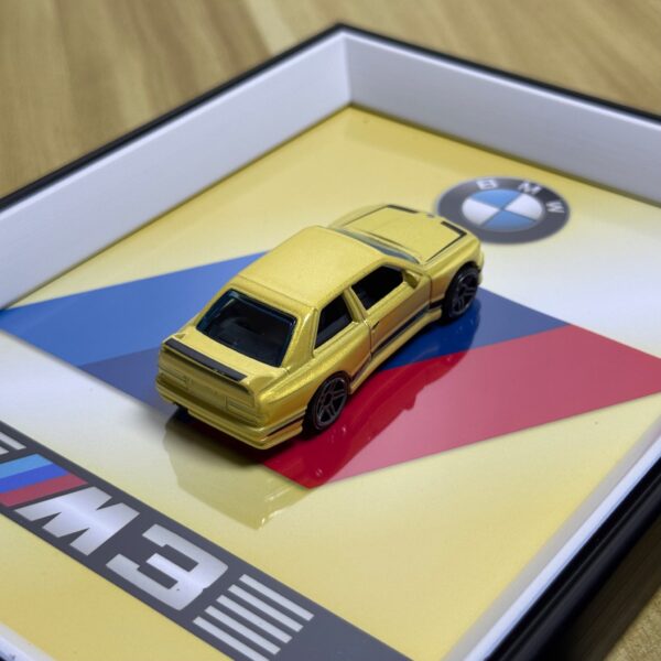 bmw-90s-m3-yellow-02 BMW M3 (’90s) — ShowCar Frame