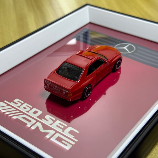 mercedes-benz-560-sec-amg-red-02 Mercedes-Benz 560 SEC AMG — ShowCar Frame